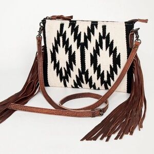 American Darling Brown Leather Strap bag